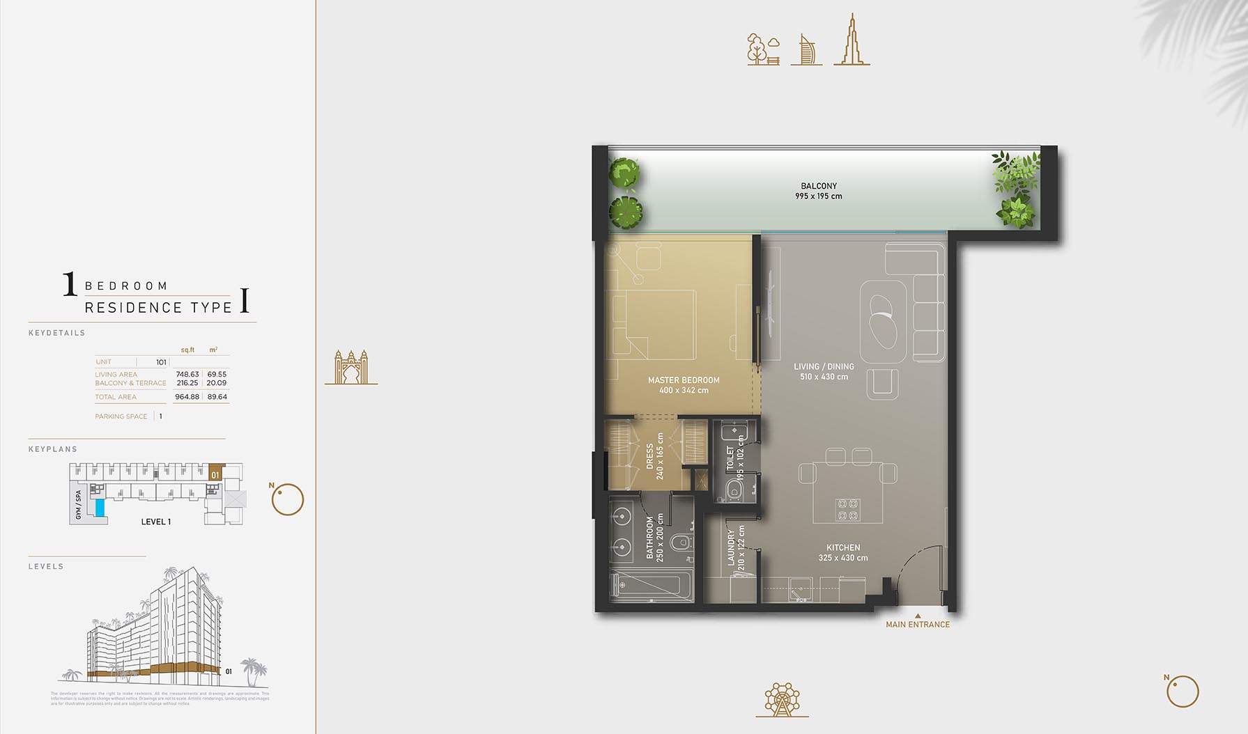 1 Bedroom
